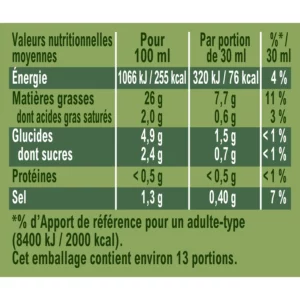 Sauce Crudités AMORA - 380ml