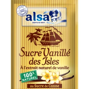 Sucre Vanillé des Isles ALSA les 7 sachets -52,5g