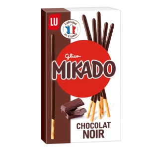 Biscuits nappés au chocolat noir MIKADO LU - 100 g