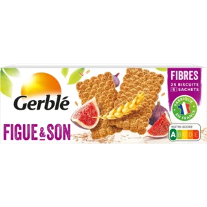 Biscuit figue et son GERBLE la boite de 210 g