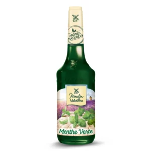 Sirop Menthe Verte MOULIN DE VALDONNE la bouteille de 70cL
