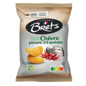 Chips chèvre & piment d'Espelette BRETS - 125g