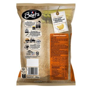 Chips saveur cheddar jalapeno BRETS - 125g