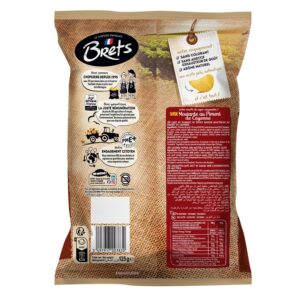 Chips craquant saveur moutarde piment BRET'S - 125g