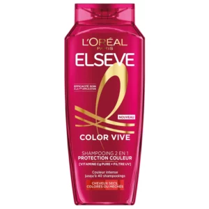 Shampoing 2en1 Protection Couleur Cheveux colorés ou méchés Vitamine Cg et Filtre UV - 250mL
