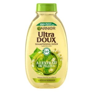 Shampoing Cheveux normaux Douceur et brillance Extrait de tilleul Ultra doux - 300mL