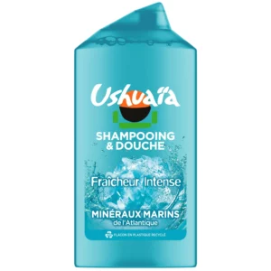 Gel douche Homme Corps Cheveux Minéraux Marins Fraîcheur Intense USHUAIA le flacon de 300mL