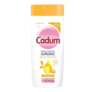 Gel douche Surgras Karité CADUM le flacon de 450mL