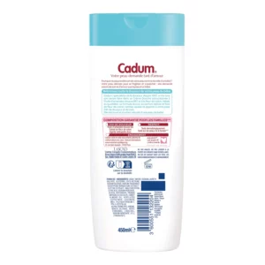 Gel douche Velours Fleur de Coton Adoucissant CADUM le flacon de 450mL