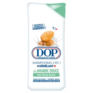 Shampoing Démêlant Tous Types De Cheveux Amande Douce DOP le flacon de 400mL