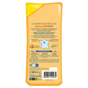 Shampoing Brillance Tous Types De Cheveux Vitamines DOP le flacon de 400mL