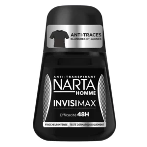 Déodorant bille homme Anti-traces 48h Invisimax NARTA HOMME le roll-on - 50ml