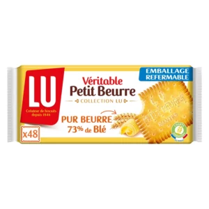 Biscuits Véritable Petit Beurre LU Le paquet de 400 g