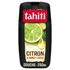 Gel douche Hydratant Citron et Huile de Coco TAHITI le flacon de 250mL