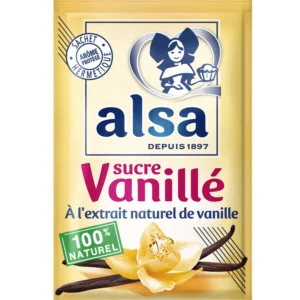 Sucre Vanillé ALSA les 12 sachets - 90g