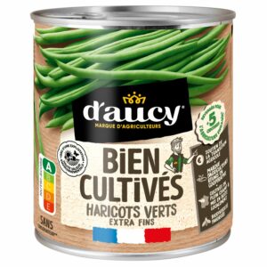 Haricots Verts Extra Fins D'AUCY - 440g