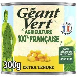 Maïs Doux Extra Tendre Sans Résidu De Pesticides - 300g