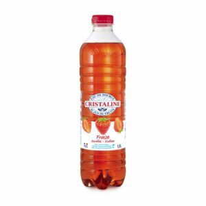 Eau Plate Aromatisée Au Jus Fraise CRISTALINE - 1,5L