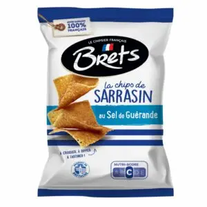Chips de sarrasin au sel de Gerande BRETS - 120g
