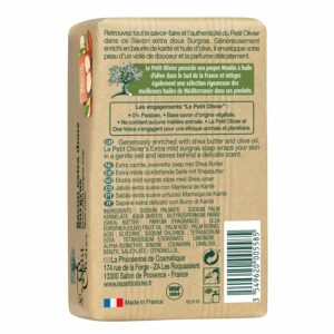 Savon Solide Corps Extra Doux Surgras Karité LE PETIT OLIVIER - 250g