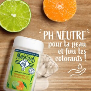 Gel douche Hydratant Rafraîchissant Mandarine Bio et Citron Vert Bio - 250ml