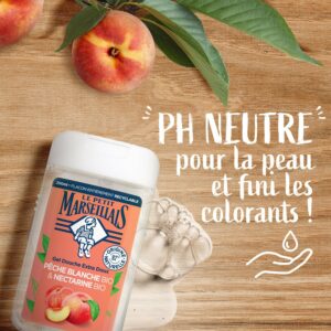 Gel douche Hydratant Rafraîchissant Pêche et Nectarine Bio - 250ml