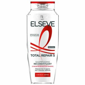 Shampoing Reconstituant pour Cheveux abîmés Total Repair 5 ELSEVE - 300ml