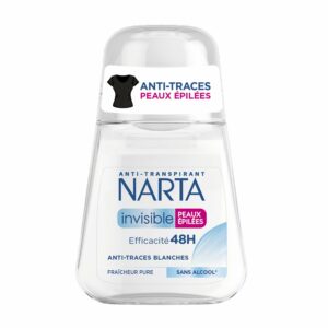 Déodorant bille Anti-transpirant Invisible Peaux Epilées NARTA - 50ml