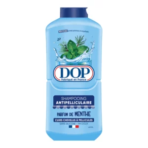Shampoing Antipelliculaire pour Cheveux à pellicules Menthe Sans silicone pH Doux DOP - 480ml