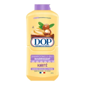 Shampoing Nourrissant 2En1 pour Cheveux bouclés à frisés Karité Sans Silicone DOP - 480ml