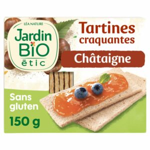 Tartines craquantes châtaigne Bio JARDIN BIO ETIC - 150g