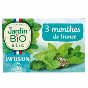 Infusion menthe Bio JARDIN BIO ETIC - 20 sachets