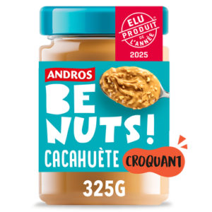 Pâte à tartiner cacahuète croquant ANDROS - 325g