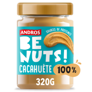 Pâte à tartiner 100% cacahuète ANDROS - 320g