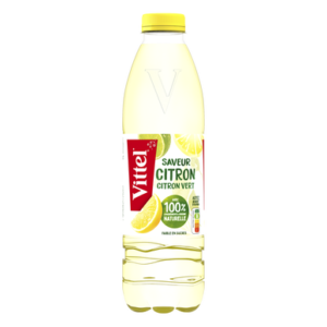 Eau aromatisée Citron & Citron Vert VITTEL - 1L