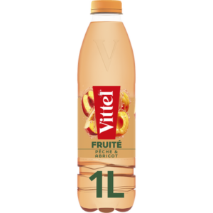 Eau arômatisée PECHE ABRICOT VITTEL FRUITE 1L