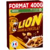 Céréales caramel & chocolat LION - 400g