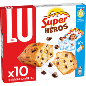 Gâteaux aux pépites de chocolat Pepito LU - Format familial 300g