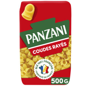 Pâtes coudes rayés PANZANI - 500g