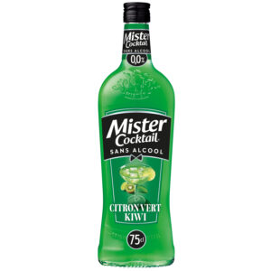 Cocktail Citron Vert Kiwi Sans Alcool Mister Cocktail - 75 cl