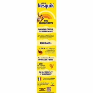 Céréales Nesquik Chocolat NESTLE - 375g