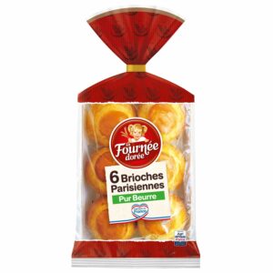 Brioches Parisiennes pur beurre La Fournée Dorée - 270g