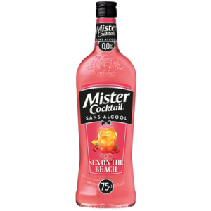 Cocktail sans alcool Sex on the beach Mister Cocktail - 75cl