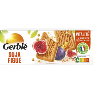 Biscuits soja figue GERBLE - 270g