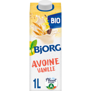 Boisson végétale avoine vanille bio BJORG, 1 litre