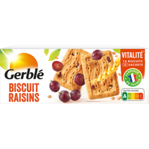 Biscuits raisins GERBLE - 270g